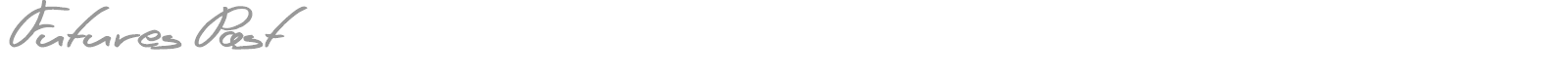 Futures Past font preview